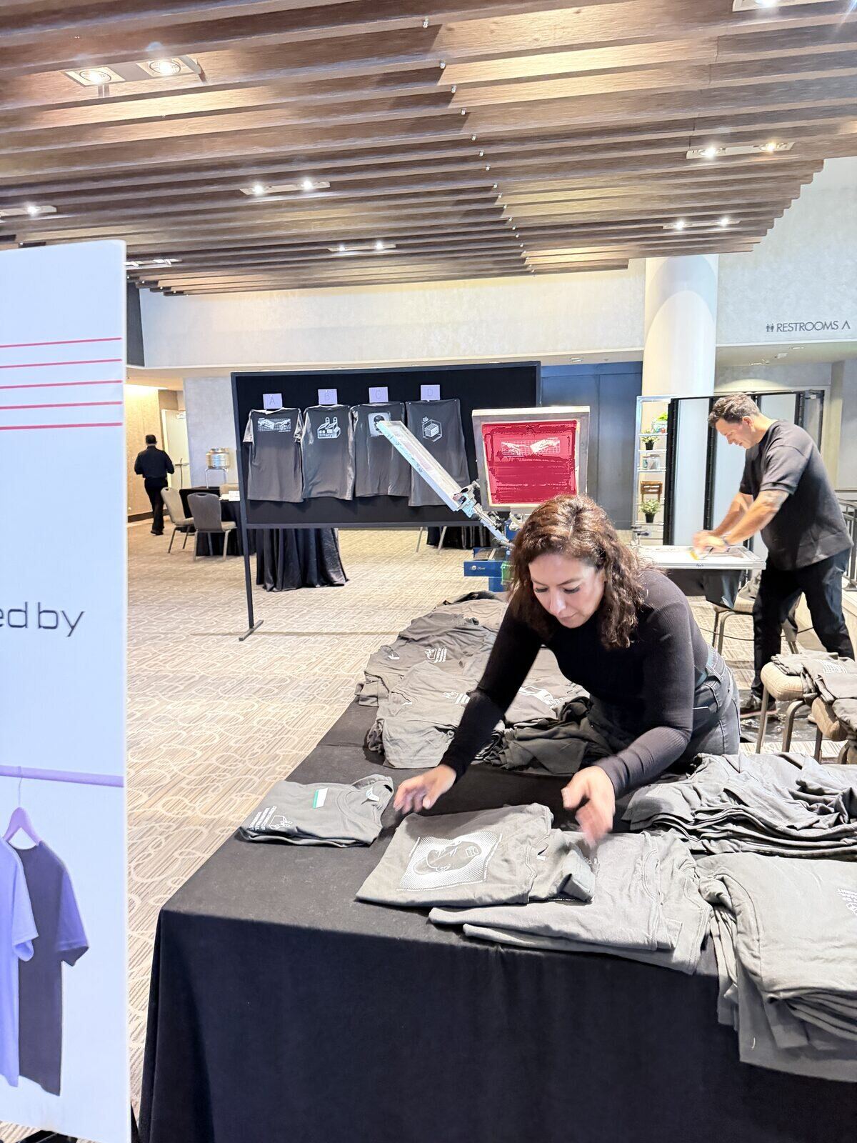 Live event printing at a Orlando brand activations & pop-ups event